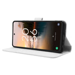 Custodia per telefono in pelle con trama a diamante, For TCL 40 NxtPaper 4G, For TCL 40 XE 5G, For TCL 40 XL, For TCL ION X