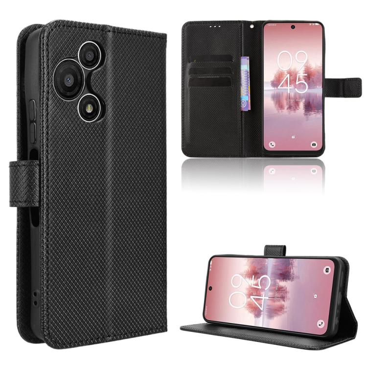 Custodia per telefono in pelle con trama a diamante, For TCL K32 5G / K33 5G, For TCL NxtPaper 60 Ultra 5G, For TCL 60 SE NxtPaper 5G, For TCL 60 NxtPaper