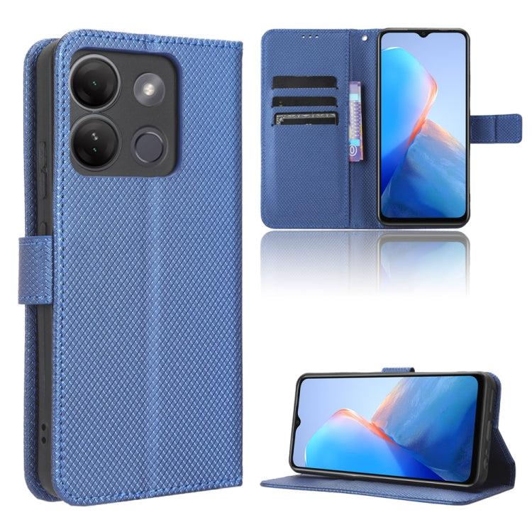 Custodia per telefono in pelle con trama a diamante, For Infinix Hot 30 5G X6832, For Infinix Smart 7 Plus, For Infinix Note 30 5G, For Infinix Smart 7 HD X6516