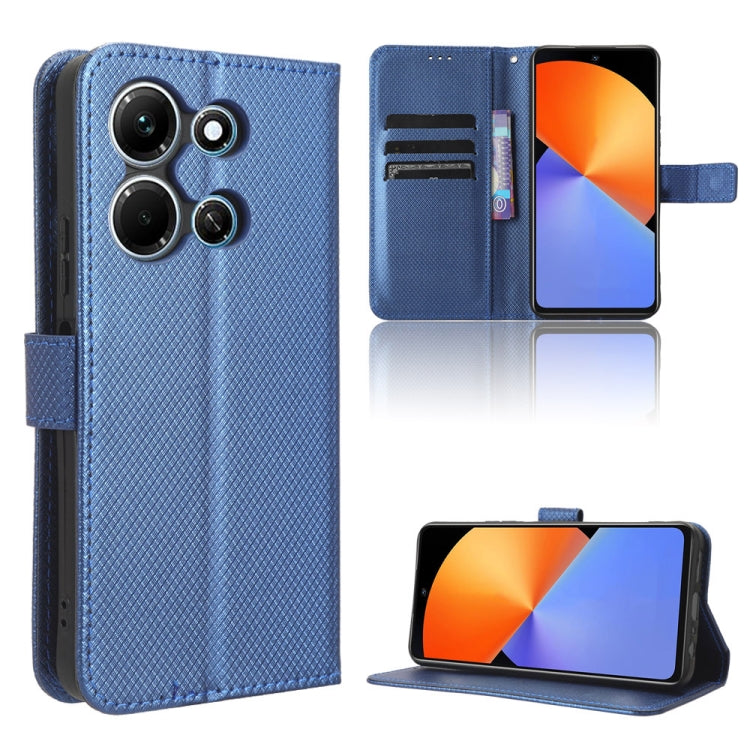 Custodia per telefono in pelle con trama a diamante, For Infinix Note 30i, For Infinix Note 30 Pro, For Infinix Note 30 4G, For Infinix Note 30 VIP
