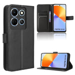 Custodia per telefono in pelle con trama a diamante, For Infinix Hot 30 5G X6832, For Infinix Smart 7 Plus, For Infinix Note 30 5G, For Infinix Smart 7 HD X6516