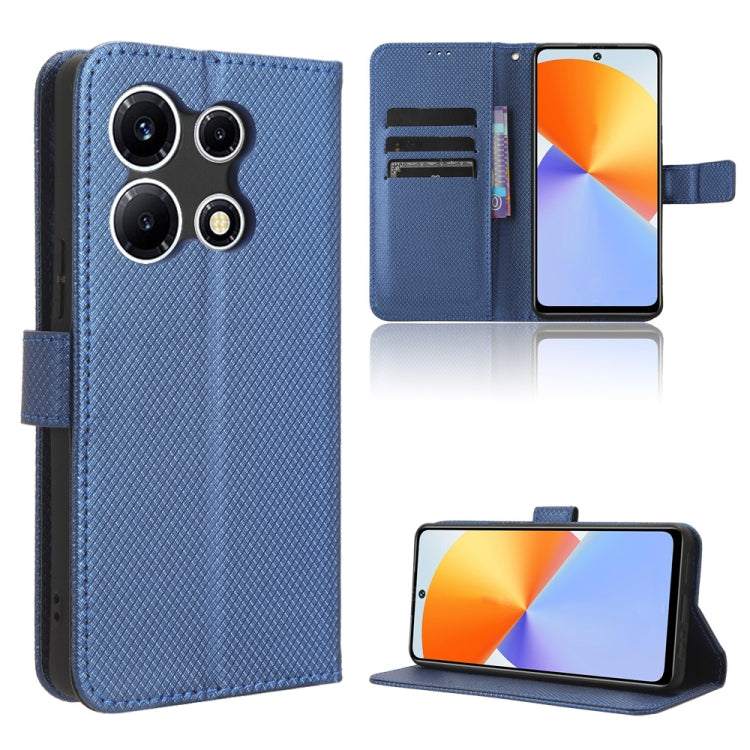 Custodia per telefono in pelle con trama a diamante, For Infinix Note 30i, For Infinix Note 30 Pro, For Infinix Note 30 4G, For Infinix Note 30 VIP