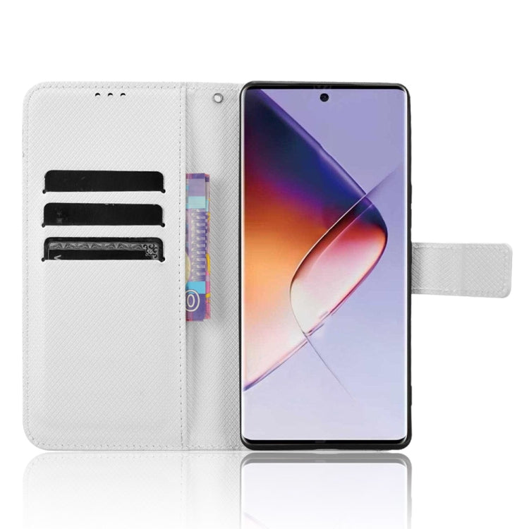 Custodia per telefono in pelle con trama a diamante, For Infinix Note 40 Pro 5G, For Infinix Note 40 4G, For Infinix Hot 40 4G, For Infinix Hot 40i 4G