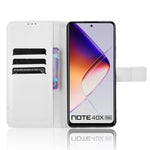 Custodia per telefono in pelle con trama a diamante, For Infinix Note 40X 5G, For Infinix Note 40 5G, For Infinix GT 20 Pro 5G, For Infinix Note 40 Pro 4G