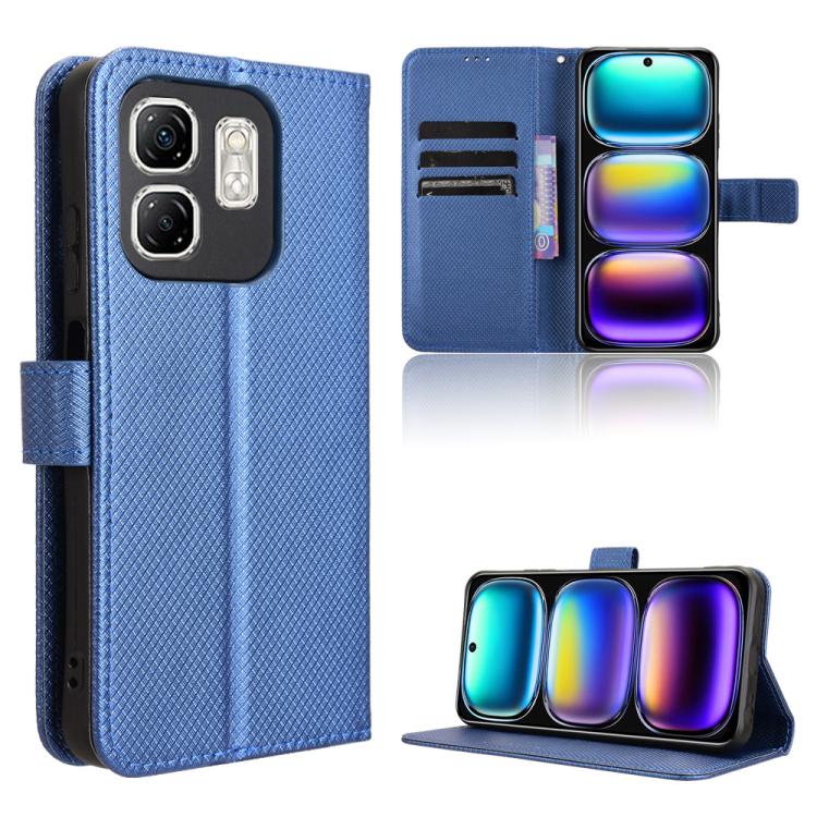 Custodia per telefono in pelle con trama a diamante, For Infinix Note 50 4G / Note 50 Pro 4G, For Infinix Hot 50 Pro 4G, For Infinix Hot 50i 4G / Smart 9 4G, For Infinix Hot 50 Pro+ 4G
