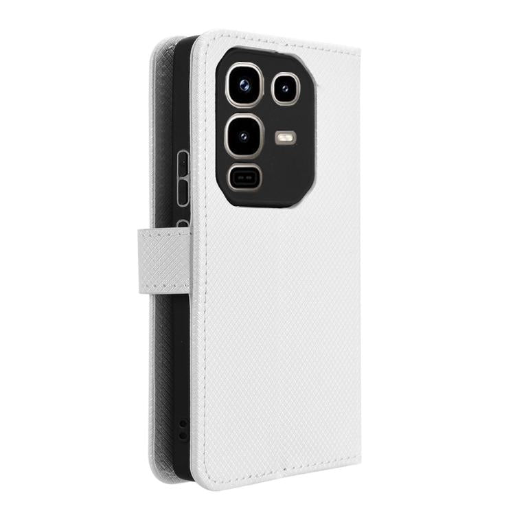 Custodia per telefono in pelle con trama a diamante, For Infinix Note 50 4G / Note 50 Pro 4G, For Infinix Hot 50 Pro 4G, For Infinix Hot 50i 4G / Smart 9 4G, For Infinix Hot 50 Pro+ 4G