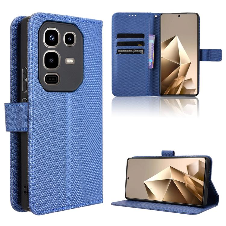 Custodia per telefono in pelle con trama a diamante, For Infinix Note 50 4G / Note 50 Pro 4G, For Infinix Hot 50 Pro 4G, For Infinix Hot 50i 4G / Smart 9 4G, For Infinix Hot 50 Pro+ 4G