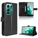 Custodia per telefono in pelle con trama a diamante, For Infinix GT 30 Pro 5G, For Infinix Note 50s 5G, For Infinix Note 50x 5G, For Infinix Note 50 Pro+