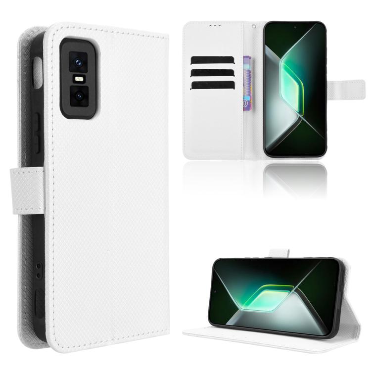 Custodia per telefono in pelle con trama a diamante, For Infinix GT 30 Pro 5G, For Infinix Note 50s 5G, For Infinix Note 50x 5G, For Infinix Note 50 Pro+