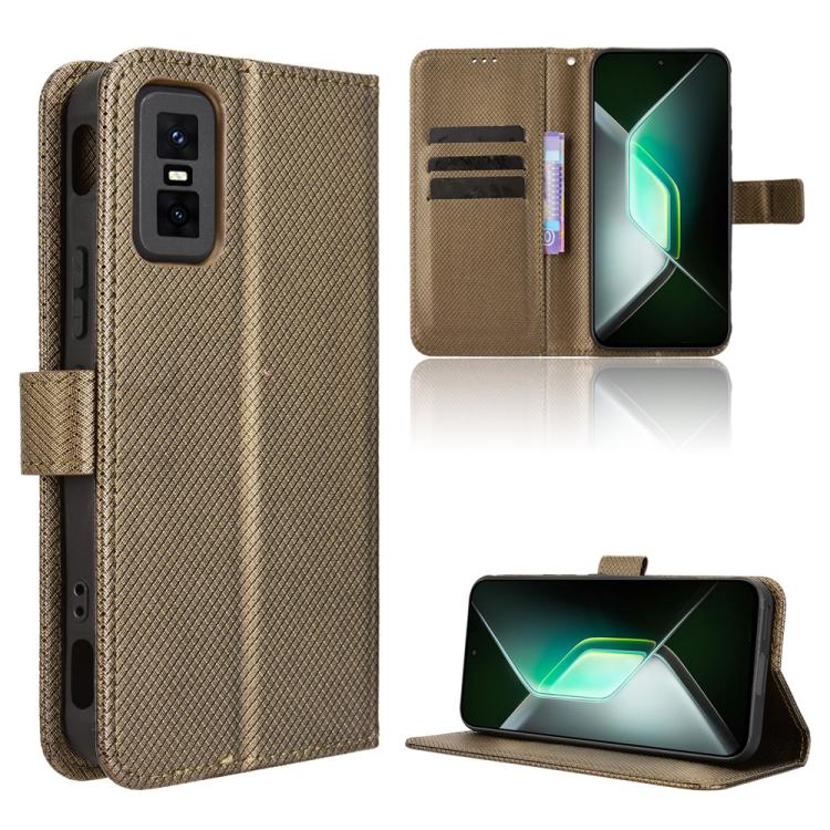 Custodia per telefono in pelle con trama a diamante, For Infinix GT 30 Pro 5G, For Infinix Note 50s 5G, For Infinix Note 50x 5G, For Infinix Note 50 Pro+