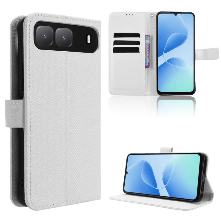 Custodia per telefono in pelle con trama a diamante, For Infinix Smart 20 4G, For Infinix Note 60 / 60 Pro 5G, For Infinix Hot 60i 5G / Tecno Spark Go 5G, For Infinix Hot 60i 4G / Hot 60 5G