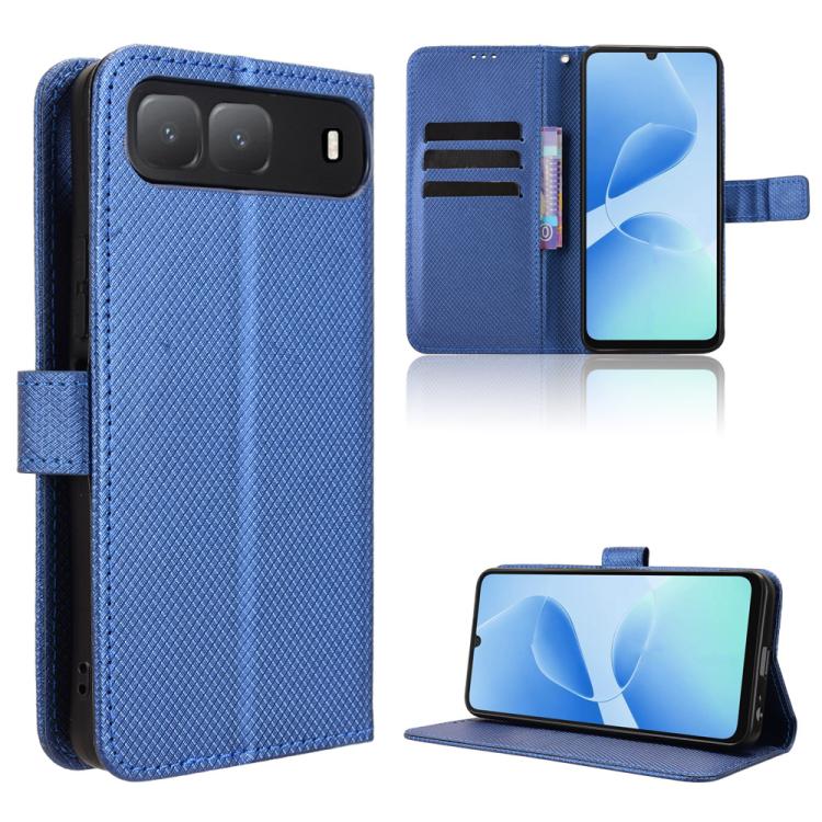 Custodia per telefono in pelle con trama a diamante, For Infinix Smart 20 4G, For Infinix Note 60 / 60 Pro 5G, For Infinix Hot 60i 5G / Tecno Spark Go 5G, For Infinix Hot 60i 4G / Hot 60 5G