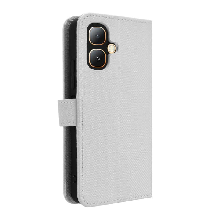 Custodia per telefono in pelle con trama a diamante, For Infinix Smart 20 4G, For Infinix Note 60 / 60 Pro 5G, For Infinix Hot 60i 5G / Tecno Spark Go 5G, For Infinix Hot 60i 4G / Hot 60 5G
