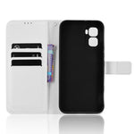 Custodia per telefono in pelle con trama a diamante, For Infinix GT 50 Pro 5G, For Infinix Hot 70 4G, For Infinix Note 60 Ultra 5G, For Infinix Note Edge 5G
