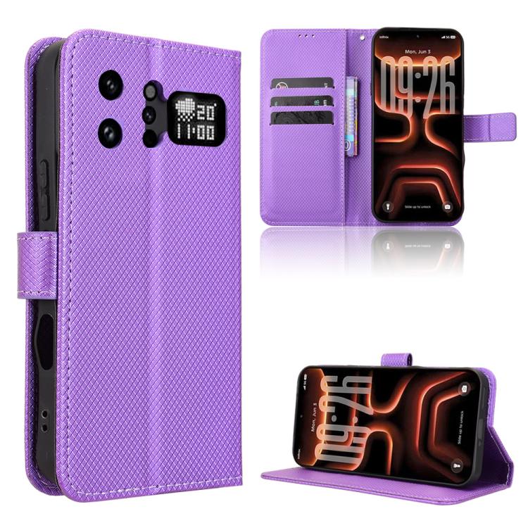 Custodia per telefono in pelle con trama a diamante, For Infinix GT 50 Pro 5G, For Infinix Hot 70 4G, For Infinix Note 60 Ultra 5G, For Infinix Note Edge 5G