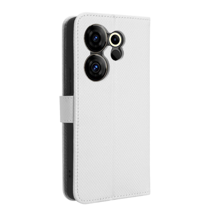 Custodia per telefono in pelle con trama a diamante, For Tecno Camon 20 Premier 5G, For Tecno Camon 20 Pro 5G, For Tecno Camon 20 Pro