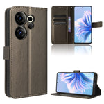 Custodia per telefono in pelle con trama a diamante, For Tecno Camon 20 Premier 5G, For Tecno Camon 20 Pro 5G, For Tecno Camon 20 Pro