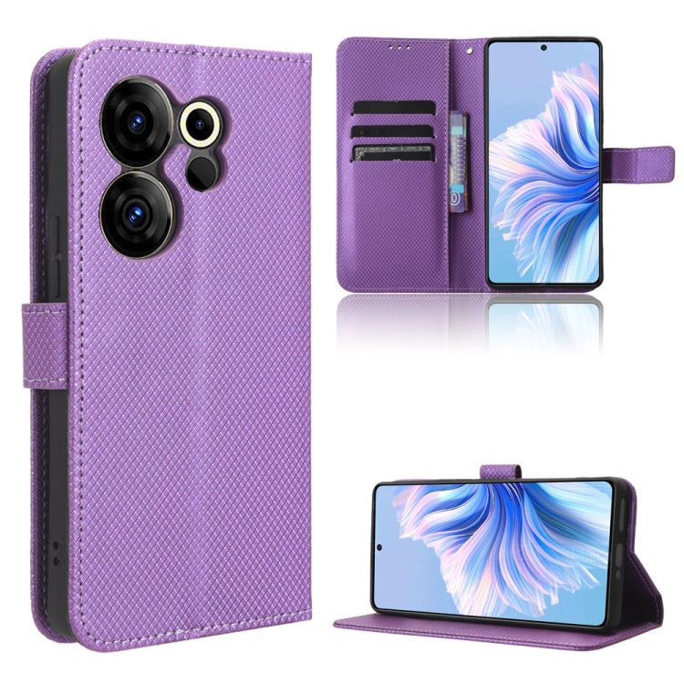 Custodia per telefono in pelle con trama a diamante, For Tecno Camon 20 Premier 5G, For Tecno Camon 20 Pro 5G, For Tecno Camon 20 Pro