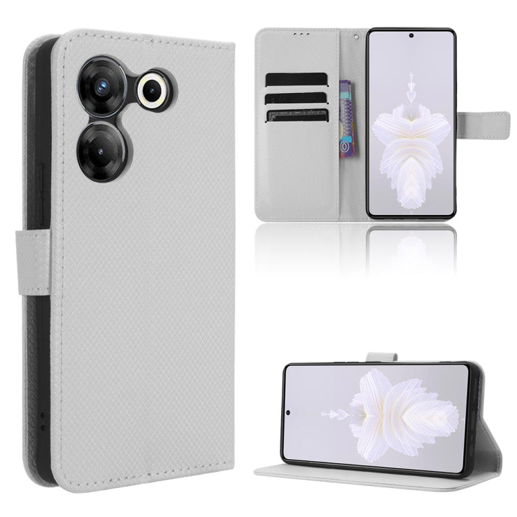 Custodia per telefono in pelle con trama a diamante, For Tecno Camon 20 Premier 5G, For Tecno Camon 20 Pro 5G, For Tecno Camon 20 Pro