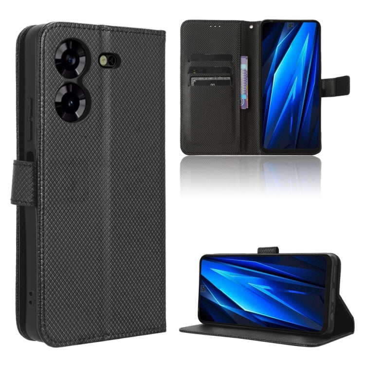 Custodia per telefono in pelle con trama a diamante, For Tecno Spark 20 4G, For Tecno Pova 5 Pro, For Tecno Pova Neo 3, For Tenco Pova 5
