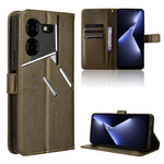 Custodia per telefono in pelle con trama a diamante, For Tecno Spark 20 4G, For Tecno Pova 5 Pro, For Tecno Pova Neo 3, For Tenco Pova 5