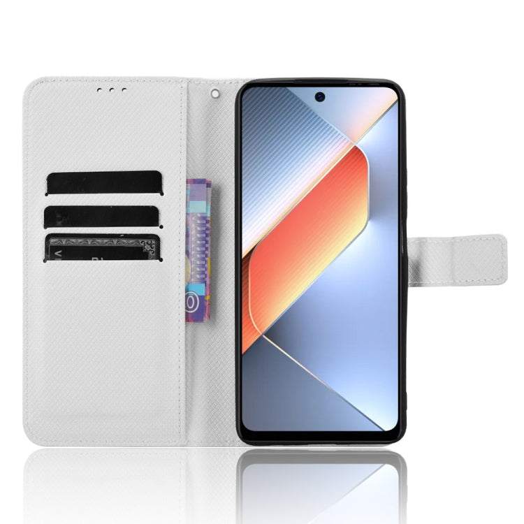 Custodia per telefono in pelle con trama a diamante, For Tecno Pova 6 Neo 4G, For Tecno Pova 6 4G, For Tecno Camon 30 Pro 5G, For Tecno Camon 30 5G / 4G