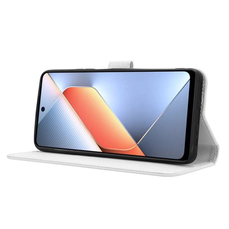 Custodia per telefono in pelle con trama a diamante, For Tecno Pova 6 Neo 4G, For Tecno Pova 6 4G, For Tecno Camon 30 Pro 5G, For Tecno Camon 30 5G / 4G