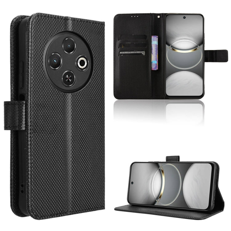 Custodia per telefono in pelle con trama a diamante, For Tecno Spark Go 1 / Pop 9 / Spark Go 2025, For Tecno Spark 30C 4G, For Tecno Spark 20 Pro 5G, For Tecno Camon 30 Premier 5G
