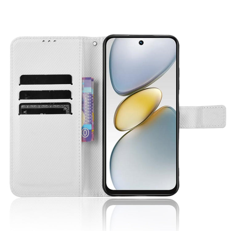 Custodia per telefono in pelle con trama a diamante, For Tecno Spark Go 1 / Pop 9 / Spark Go 2025, For Tecno Spark 30C 4G, For Tecno Spark 20 Pro 5G, For Tecno Camon 30 Premier 5G