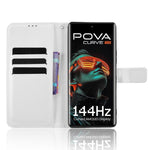 Custodia per telefono in pelle con trama a diamante, For Tecno Pova Curve 5G, For Tecno Camon 40 Pro 4G / 5G, For Tecno Camon 40 Premier 5G, For Tecno Camon 40 4G