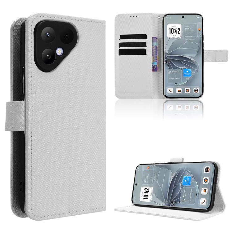 Custodia per telefono in pelle con trama a diamante, For Tecno Spark 50 5G, For Tecno Pova Curve 2 5G, For Tecno Spark 50 4G, For Tecno Camon 50 Pro 4G