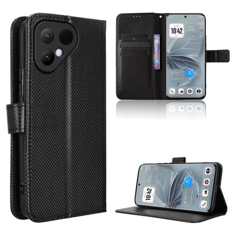 Custodia per telefono in pelle con trama a diamante, For Tecno Spark 50 5G, For Tecno Pova Curve 2 5G, For Tecno Spark 50 4G, For Tecno Camon 50 Pro 4G