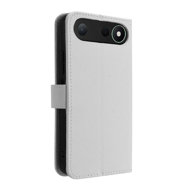 Custodia per telefono in pelle con trama a diamante, For Tecno Spark 50 5G, For Tecno Pova Curve 2 5G, For Tecno Spark 50 4G, For Tecno Camon 50 Pro 4G