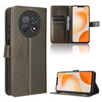Custodia per telefono in pelle con trama a diamante, For Huawei Enjoy 60X