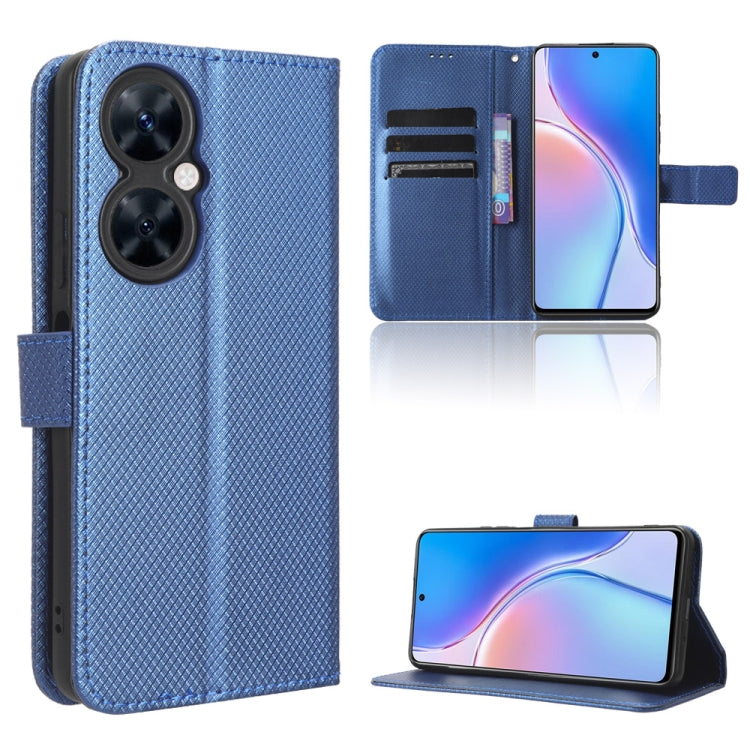 Custodia per telefono in pelle con trama a diamante, For Huawei nova 12, For Huawei Mate 60 5G, For Huawei Mate 60 Pro 5G, For Huawei Enjoy 60 Pro / nova 11i