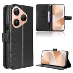 Custodia per telefono in pelle con trama a diamante, For Huawei Pura 80 Pro 5G / 80 Pro+ 5G, For Huawei Pura 80 5G, For Huawei nova 14 Ultra 5G, For Huawei nova 14 Pro 5G