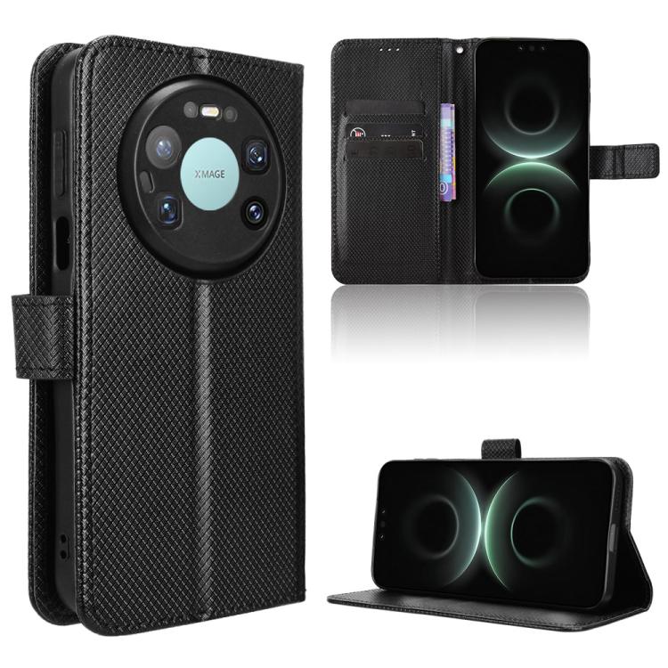 Custodia per telefono in pelle con trama a diamante, For Huawei nova 15 Pro / 15 Ultra, For Huawei Mate 80 Pro Max, For Huawei Mate 80 Pro / 80, For Huawei Pura 80 Ultra 5G