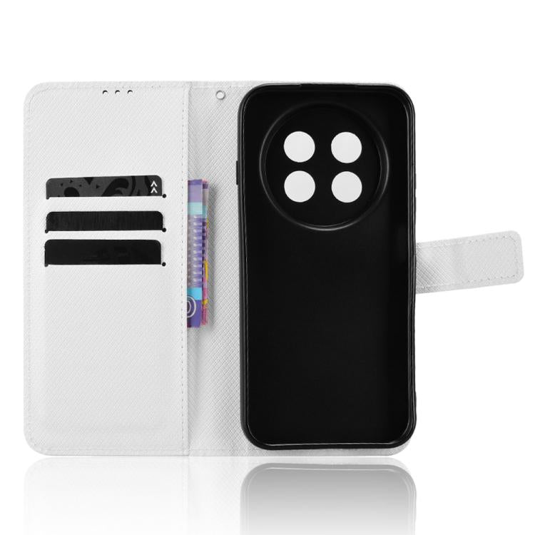 Custodia per telefono in pelle con trama a diamante, For Huawei Enjoy 90 Pro Max 5G / nova 15 Max, For Huawei Pura 90 Pro Max 5G, For Huawei Pura 90 Pro 5G, For Huawei Pura 90 5G