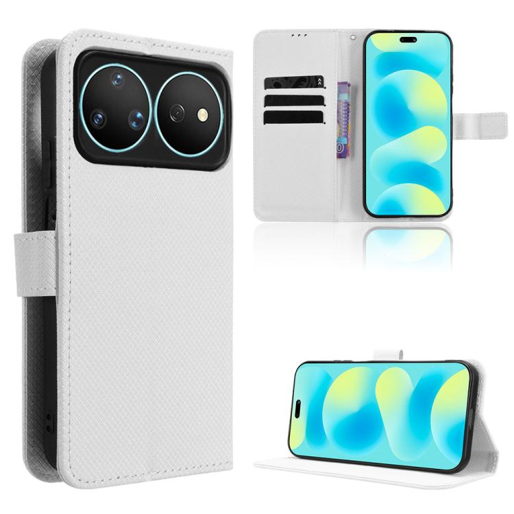 Custodia per telefono in pelle con trama a diamante, For Huawei nova Y74 4G / Enjoy 90 Plus 5G, For Huawei nova 16 Ultra / 16 Pro, For Huawei nova 16z 5G, For Huawei nova 16 5G
