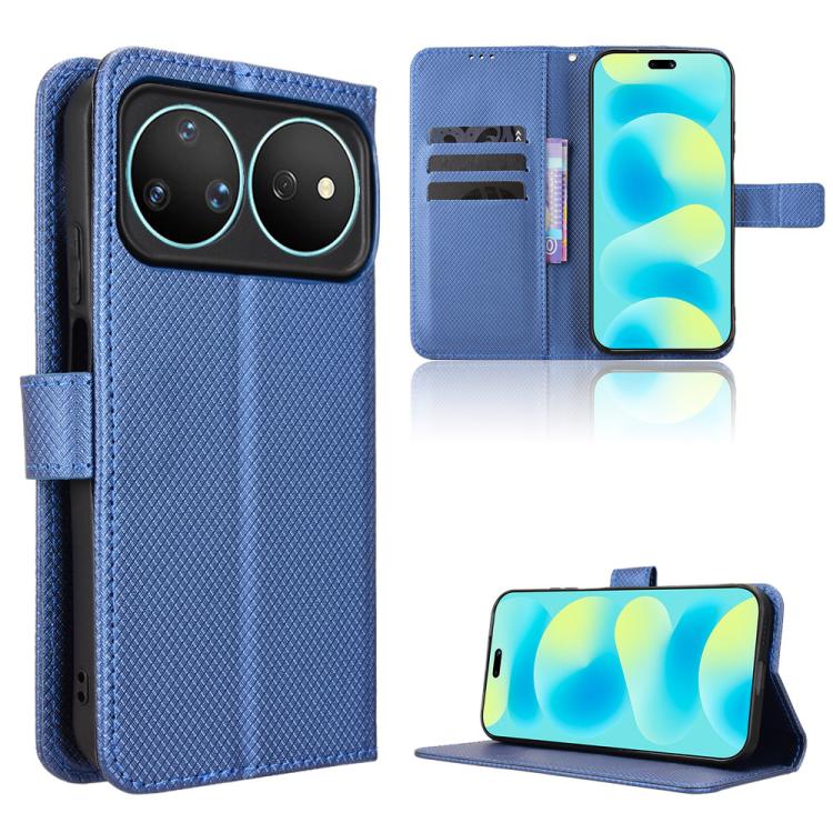 Custodia per telefono in pelle con trama a diamante, For Huawei nova Y74 4G / Enjoy 90 Plus 5G, For Huawei nova 16 Ultra / 16 Pro, For Huawei nova 16z 5G, For Huawei nova 16 5G