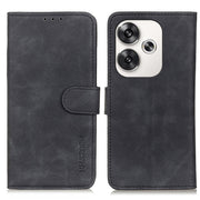 KHAZNEH Custodia per telefono in pelle a conchiglia con texture retrò, For Xiaomi Poco F6 / Redmi Turbo 3, For Xiaomi Poco F6 Pro, For Xiaomi Redmi K70 5G / K70 Pro 5G, For Xiaomi Redmi Note 13 Pro 4G/Poco M6 Pro 4G, For Xiaomi Redmi A3                ...