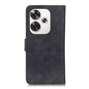 KHAZNEH Custodia per telefono in pelle a conchiglia con texture retrò, For Xiaomi Poco F6 / Redmi Turbo 3, For Xiaomi Poco F6 Pro, For Xiaomi Redmi K70 5G / K70 Pro 5G, For Xiaomi Redmi Note 13 Pro 4G/Poco M6 Pro 4G, For Xiaomi Redmi A3                ...