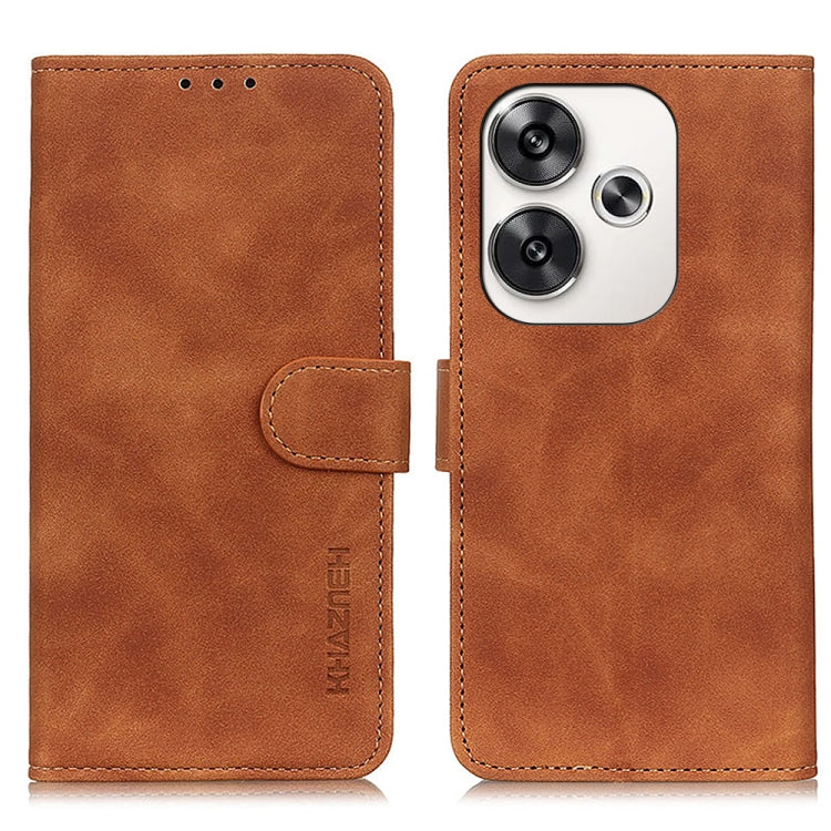 Custodia portafoglio in pelle per Xiaomi Poco F6 e Redmi Turbo 3