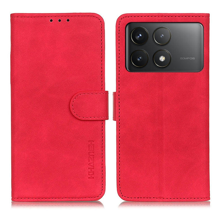Custodia portafoglio in pelle per Xiaomi Poco F6 e Redmi Turbo 3