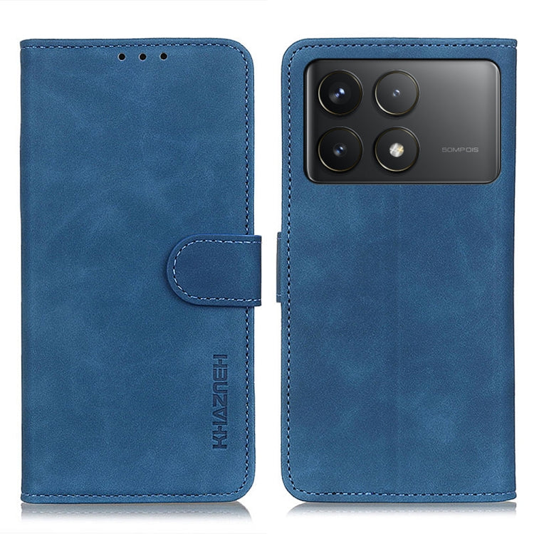 Custodia portafoglio in pelle per Xiaomi Poco F6 e Redmi Turbo 3
