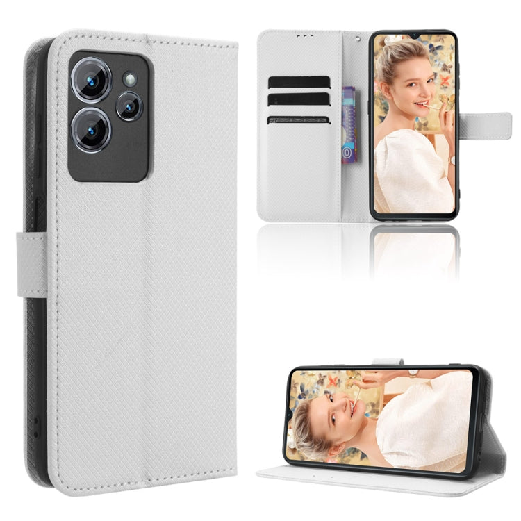Custodia per telefono in pelle con trama a diamante, For Oukitel C38, For Oukitel C35 / C36, For Oukitel C33, For Oukitel C32