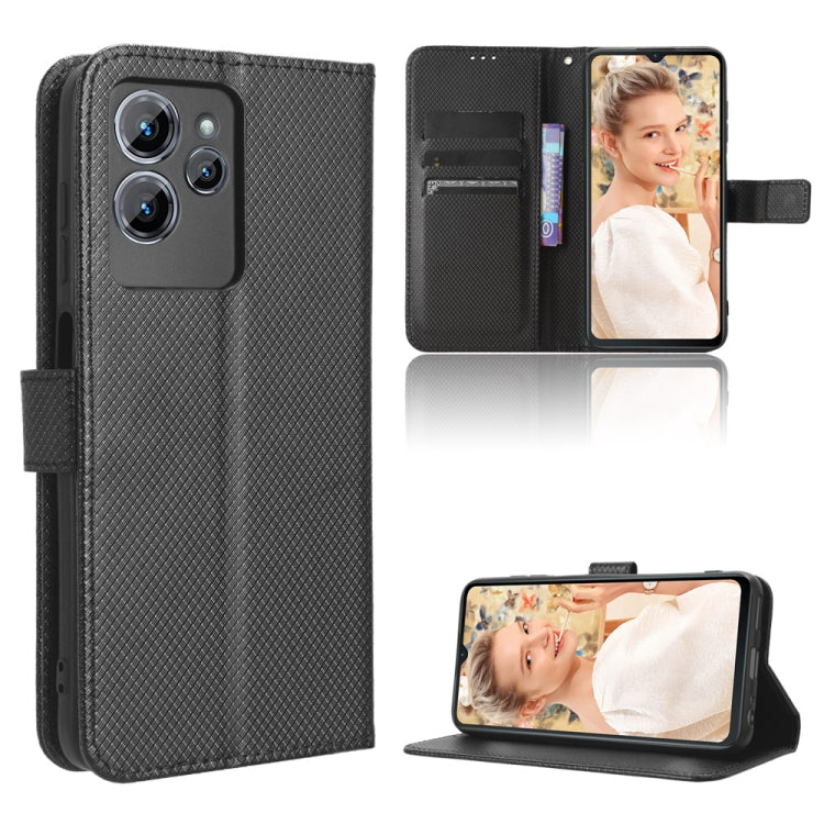 Custodia per telefono in pelle con trama a diamante, For Oukitel C38, For Oukitel C35 / C36, For Oukitel C33, For Oukitel C32