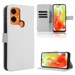 Custodia per telefono in pelle con trama a diamante, For Oukitel C38, For Oukitel C35 / C36, For Oukitel C33, For Oukitel C32