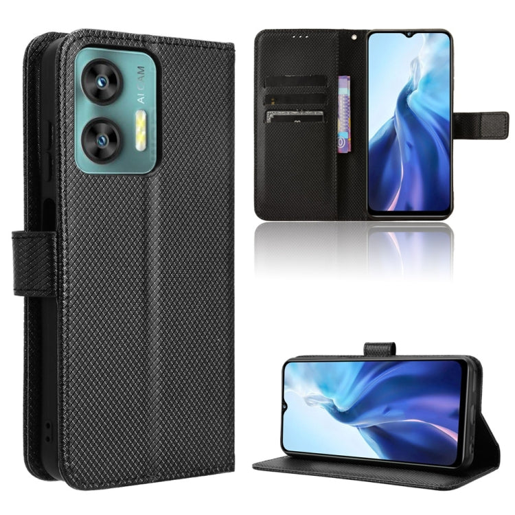 Custodia per telefono in pelle con trama a diamante, For Oukitel C38, For Oukitel C35 / C36, For Oukitel C33, For Oukitel C32