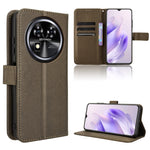 Custodia per telefono in pelle con trama a diamante, For Oukitel C53, For Oukitel C50, For Oukitel C37, For Oukitel C51